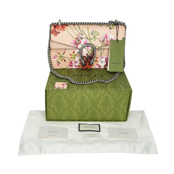 Gucci 400249 Medium Dionysus Blooms Leather Shoulder Bag - Picture 5 of 9